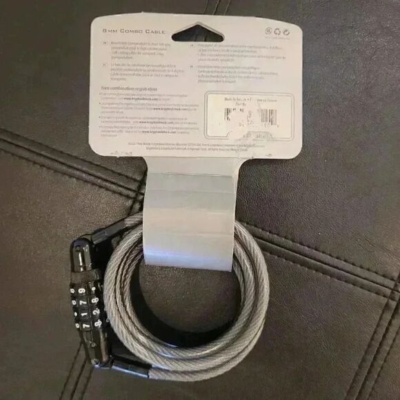 Trek Deadlocks 8mm Combo Lock NEW NWT - Picture 6 of 6